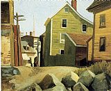 Italian Quarter Gloucester by Edward Hopper